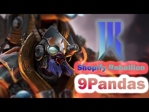 SR (Arteezy+Miracle-) Vs 9Pandas (RAMZES666) DreamLeague Season 20  dota2 SuperNoob