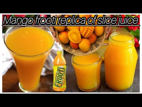 Mango frooti replica of slice juice/mango frooti juice/Mango slice juice by libo kitchen