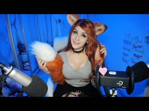 ASMR Fox Cosplay | АСМР косплей лисички
