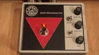 Video thumbnail for Brassmaster Fuzz - Bass Demo - Latent Lemon Audio by latentlemon