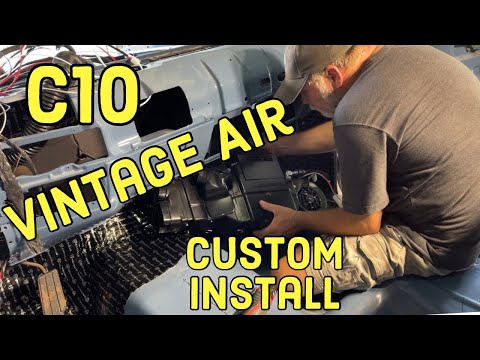 C10 Project:  Vintage Air Custom Evaporator Installation