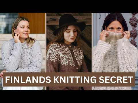 Discover the Magic of Finnish Knitting: 13 Knitting Patterns & Designers 🇫🇮🌟