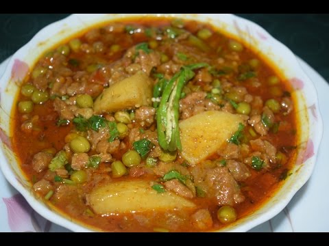 Keema Aloo Matar | ( कीमा आलू मटर ) | Tasty Dish Video
