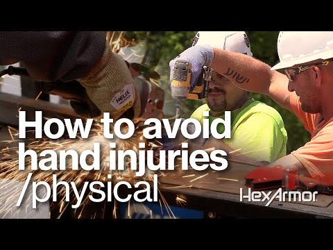 Physical hand injury prevention   Hand safety awareness by HexArmor®