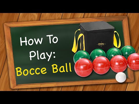 How to play Bocce Ball