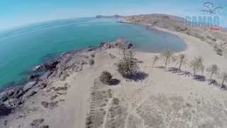 preview picture of video 'Video aereo Playa de Percheles - Mazarrón - Murcia'