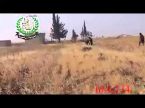 غنائم لواء بني أمية بعد السيطرة على أحد معاقل النظام في تل جموع ضمن معركة يرموك خالد