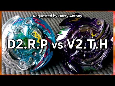 Dark Deathscyther .R.P vs Victory Valkyrie .T.H - BATALHA BEYBLADE BURST! ベイブレードバースト