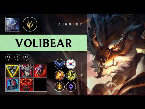 Volibear Jungle vs Viego - KR Diamond Patch 25.23