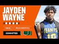 2023 EDGE Jayden Wayne Commits To Miami Hurricanes [REVEAL + ANALYSIS] I CBS Sports HQ