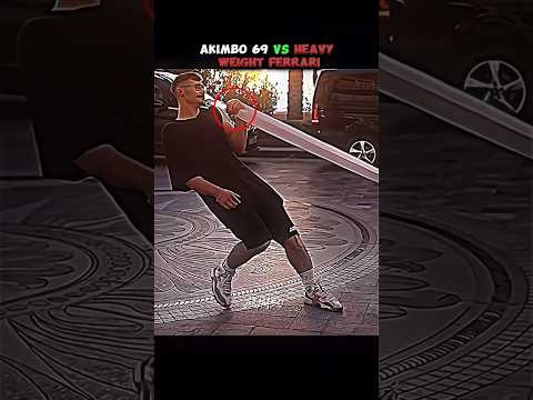 🔥☠️AKIMBO 69 VS HEAVY WEIGHT LAMBORGHINI[ARMWRESTLER]#trending #sports