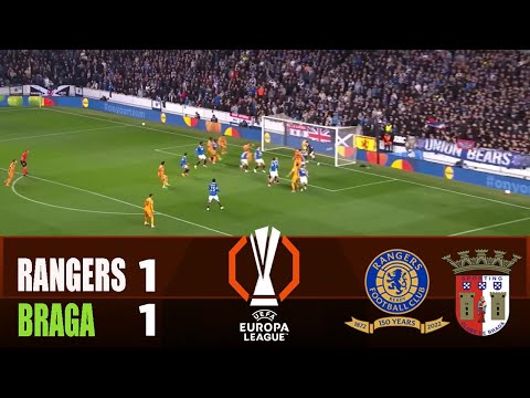 RANGERS vs BRAGA 1-1 | 2025 Europa League | Match Highlights