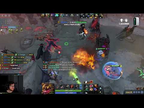 Storm Spirit sets up perfectly for Qojqva