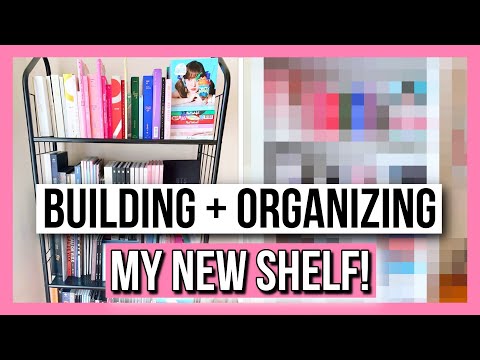 😍💕Building + Organizing My NEW Kpop Shelf!