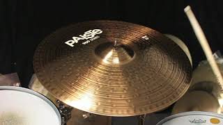 Video thumbnail for Paiste 22" 900 Series Ride - 2992g by The Drum Shop - Portland, Maine
