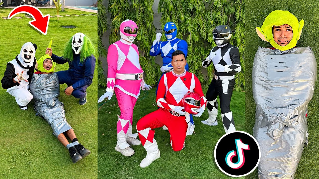 LARIN POWER RANGER VS  LOS PAYASOS - Alfredo Larin 