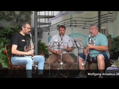 Mozart: Allegro Divertimento per tre corni di bassetto - Berti Sauro, Mauro Morelli & Piero Vincenti