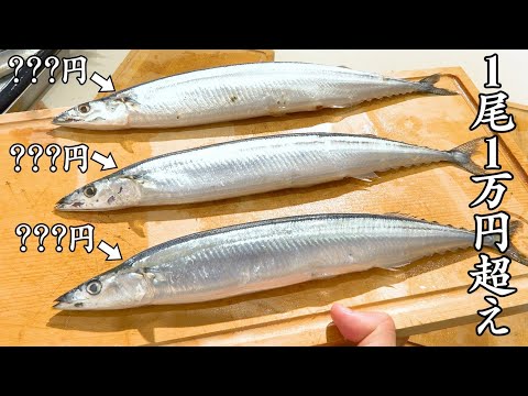 この中に1尾だけ【1万円】のサンマがいます。わかりますか？