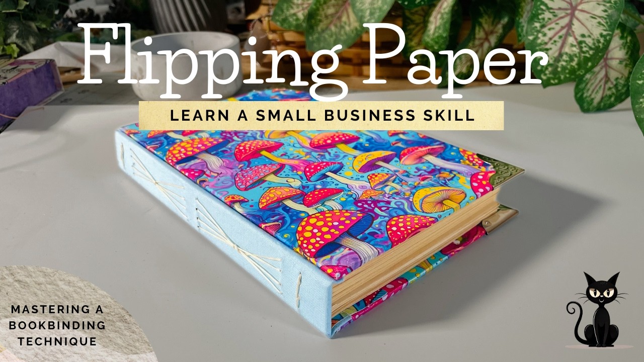 I Turned These Simple Papers and a Board into a Beautiful Journal | DIY