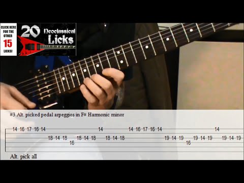 5 Neoclassical Metal Guitar Licks