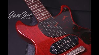 Video thumbnail for 1959 Gibson Les Paul Junior DC - Cherry by SweetspotGuitars