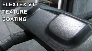 Texture Spray Paint for Retexturing a Bumper Cover