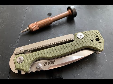 How to disassemble and maintain the Cold Steel AD-15 Pocketknife