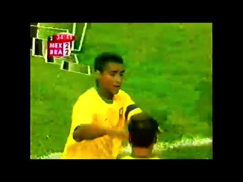 Romário vs México - Amistoso 2001