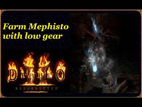 How to farm Hell Mephisto with bad gear (d2r) Season 3