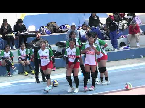 Azángaro Vs. Chucuito Juli, 1er y 2do set, Juegos Deportivos Regionales Puno 2025, Gobierno Regional
