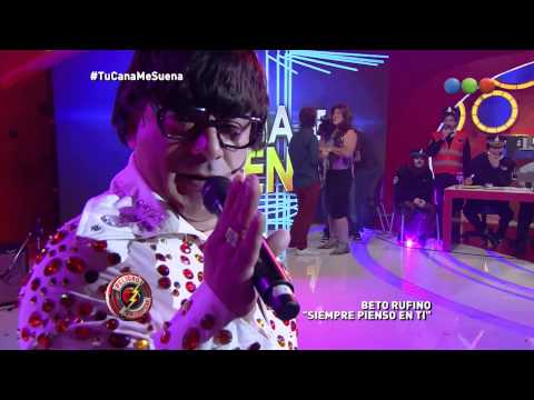 Beto Rufino canta Siempre Pienso en Ti, en Tu Cana Me Suena - Peligro Sin Codificar 2015