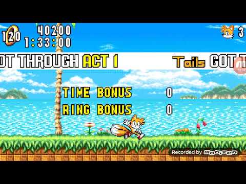 Sans plays sonic advance Video