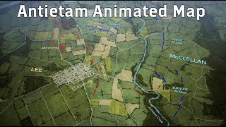 Antietam: Animated Battle Map