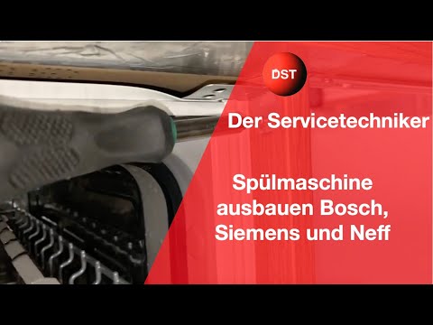 Spülmaschine ausbauen Bosch, Siemens, Constructa