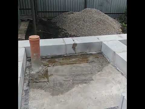 Кладка твинблока