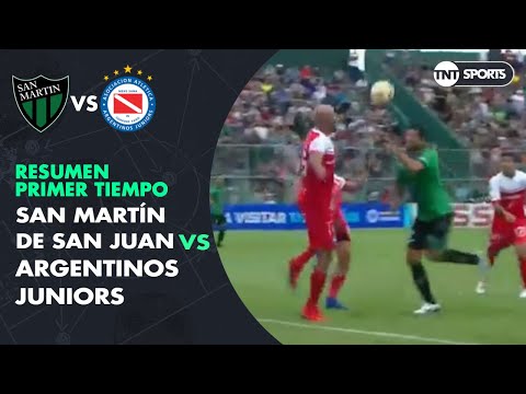 Resumen Primer Tiempo: San Martín SJ vs Argentinos Jrs. | Fecha 23 - Superliga Argentina 2018/2019