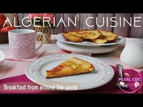 Breakfast from around the world -Algerian Cuisine - Algerian Egg dish ( M'shewsha)