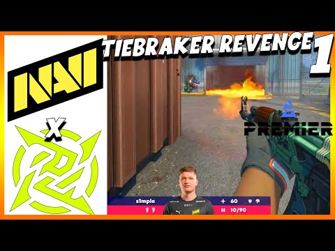Tiebreaker! NAVI vs NIP nuke - BLAST Premier Spring Groups 2022 - CSGO VOD