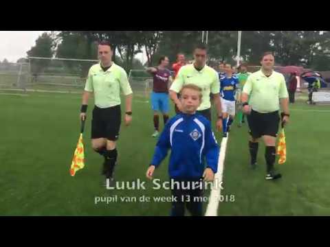 Luuk Schurink - pupil van de week RKHVV - Heerenveen