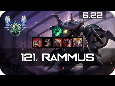 Rammus Jungle vs Lee Sin Diamond Preseason 7 Season 7 s7 Patch 6.22 2017 Gameplay Guide Build