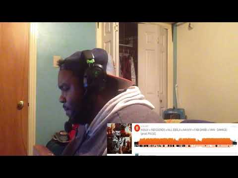 HXNJV x INDIGOENDO x KILL EBOLA x NAVVVI x FABI DHABI x VAIN - DAMAGE! [prod. PULSE]  (Reaction)