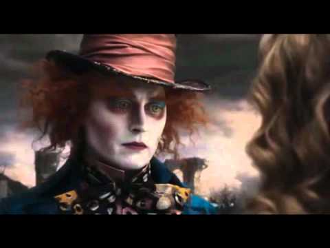 ''You won't remember me.'' Alice and the Mad Hatter saying goodbye.