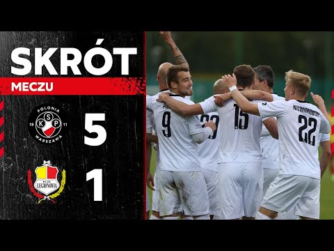 SKRÓT | Polonia Warszawa 5-1 Legionovia Legionowo