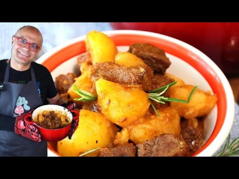 SPEZZATINO TENERO CON LE PATATE E LA BIRRA  ricetta spezzatino con le patate