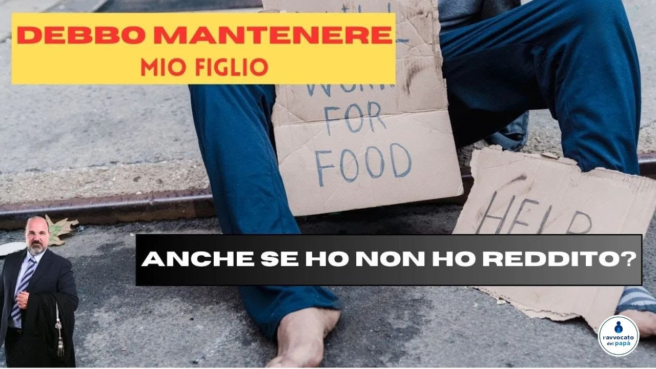 DISOCCUPATO: Debbo Versare il Mantenimento?