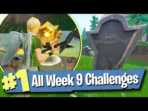 Fortnite WEEK 9 CHALLENGES Guide (Haunted Hills Treasure Map) - Fortnite Battle Royale