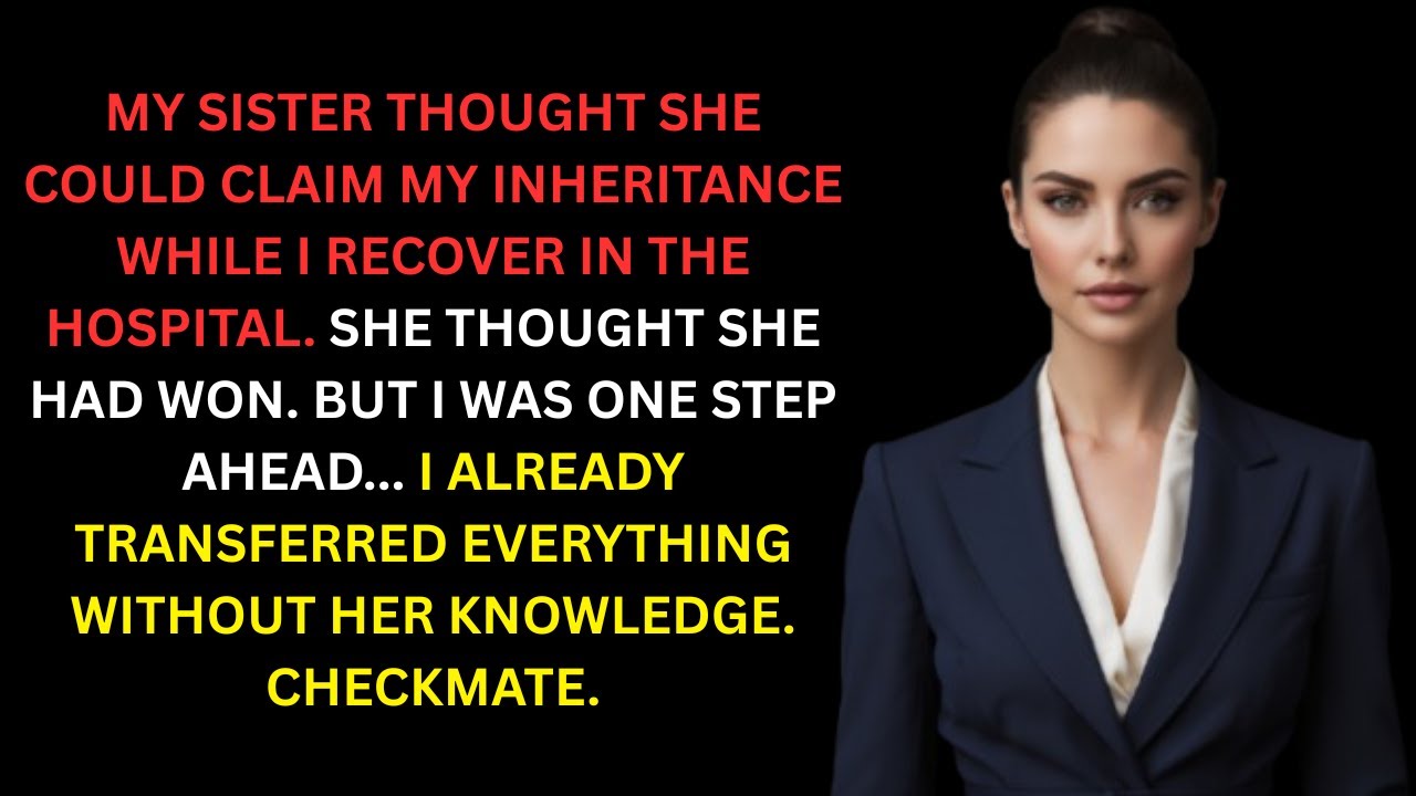 Sister Claimed My Inheritance While I Was In Hospital—She Had No Idea I Already Transferred It All