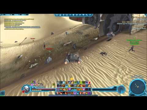 SWTOR SW Patch 1.2 - World Event - Rakghoul Outbreak - Wreck of the Stardream