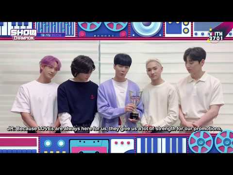 [ENG SUB] 200520 Show Champion Champion Song NU'EST 'I'm in Trouble' Winning Speech