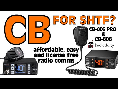 CB for Emergency Comms - Radioddity CB-606 & CB-606 PRO